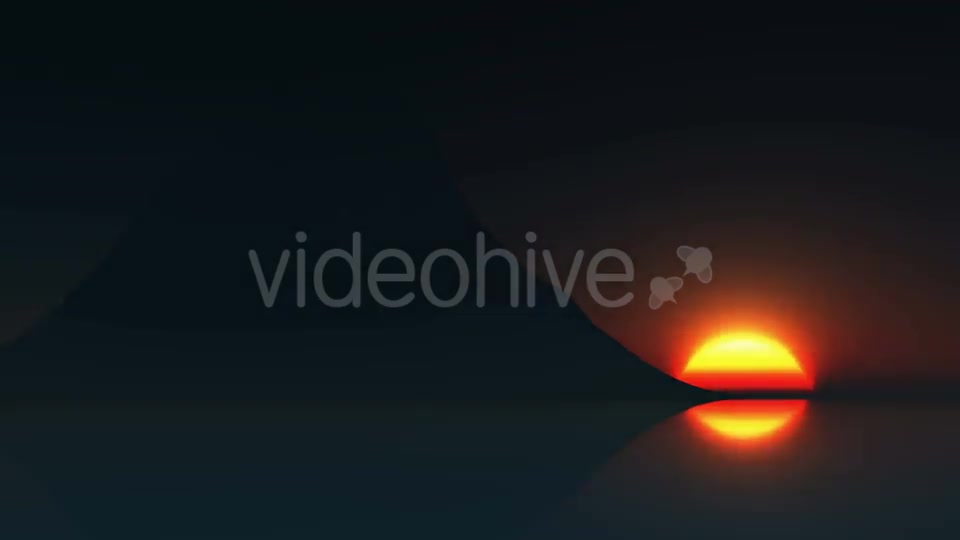 Rising Sun And Mountain At Ocean Videohive 15784455 Motion Graphics Image 2