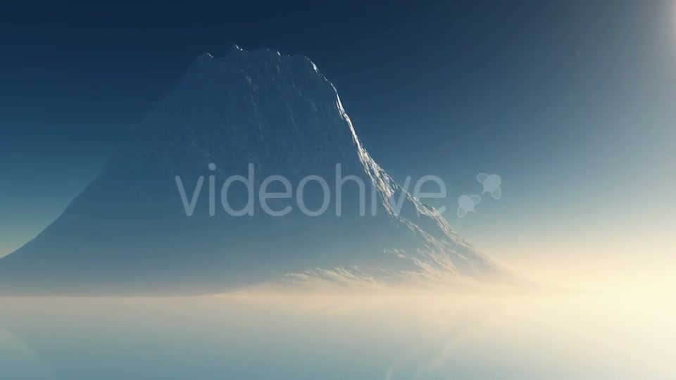 Rising Sun And Mountain At Ocean Videohive 15784455 Motion Graphics Image 6