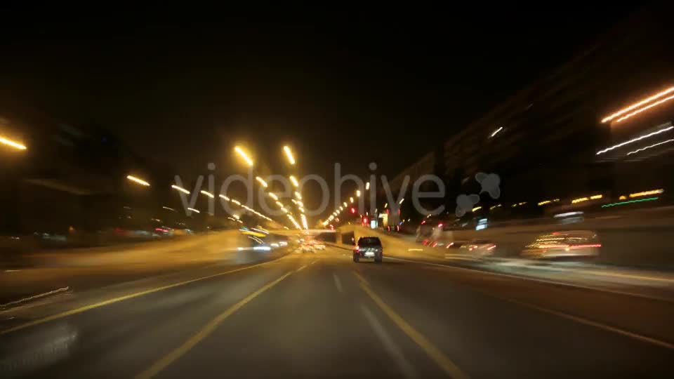 Road Rage Night Highway Cameracar  Videohive 7815092 Stock Footage Image 1