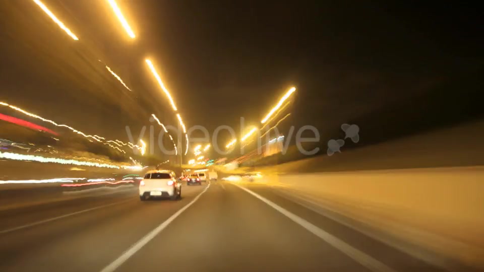 Road Rage Night Highway Cameracar  Videohive 7815092 Stock Footage Image 4
