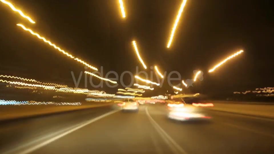 Road Rage Night Highway Cameracar  Videohive 7815092 Stock Footage Image 5