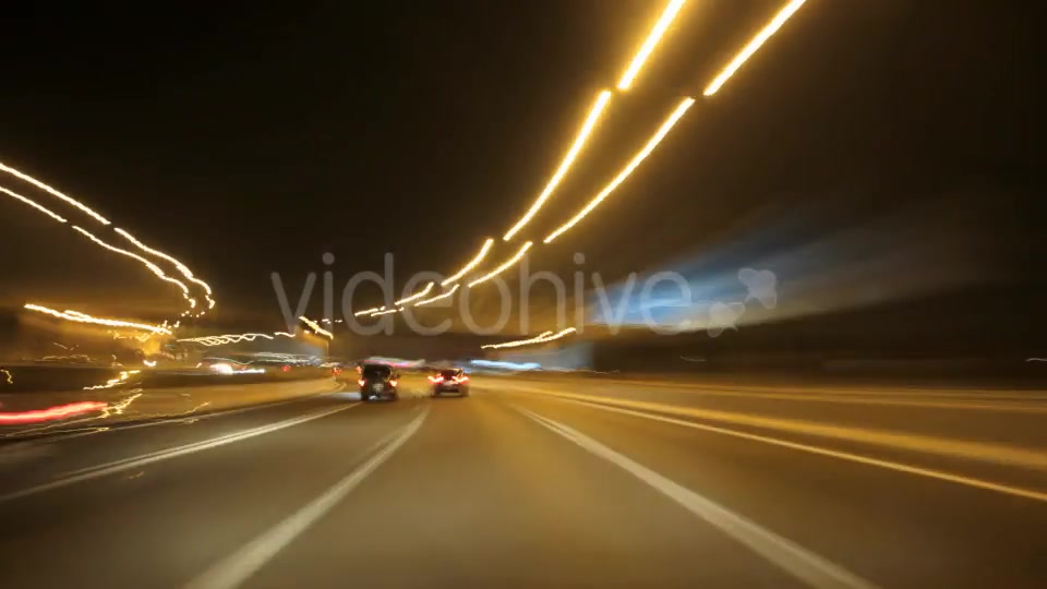 Road Rage Night Highway Cameracar  Videohive 7815092 Stock Footage Image 6