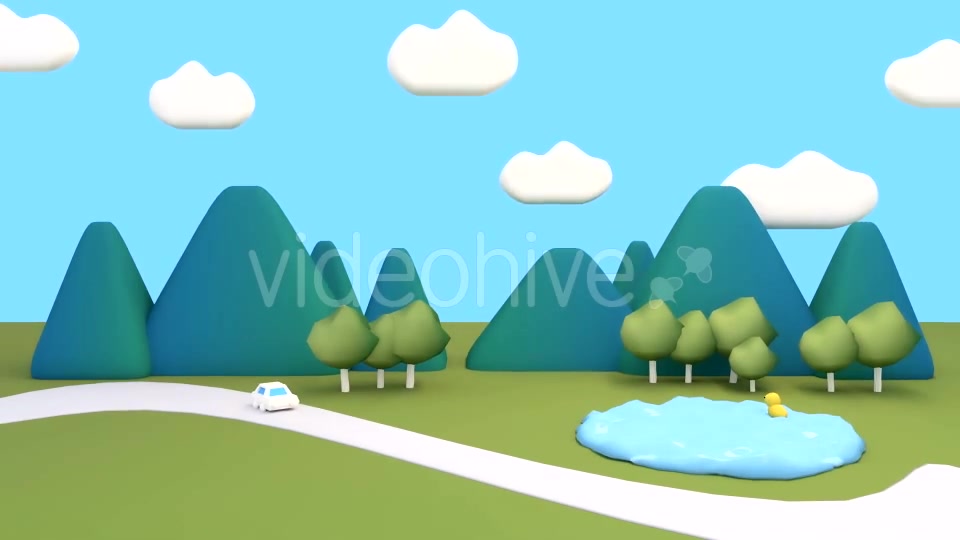 Road Trip On A Sunny Day Videohive 15578620 Motion Graphics Image 4