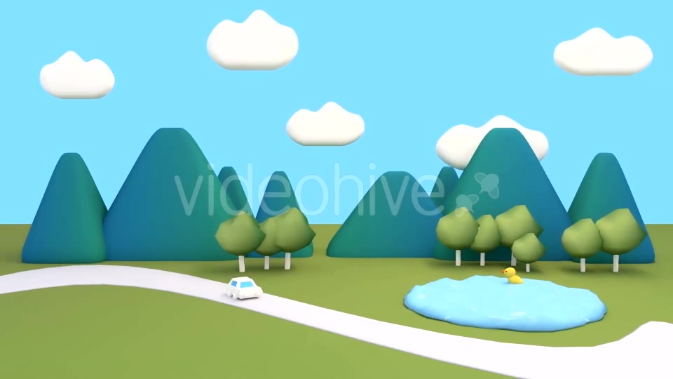Road Trip On A Sunny Day Videohive 15578620 Motion Graphics Image 5