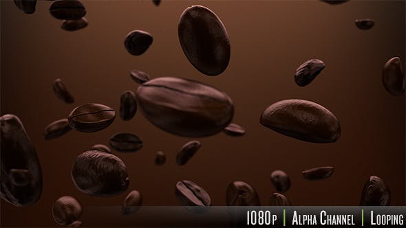Roasted Coffee Beans Background - Videohive 10060308 Download