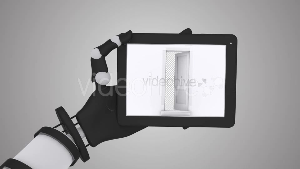 Robo Hand Tablet Touch Screen Animation Videohive 11307600 Motion Graphics Image 10