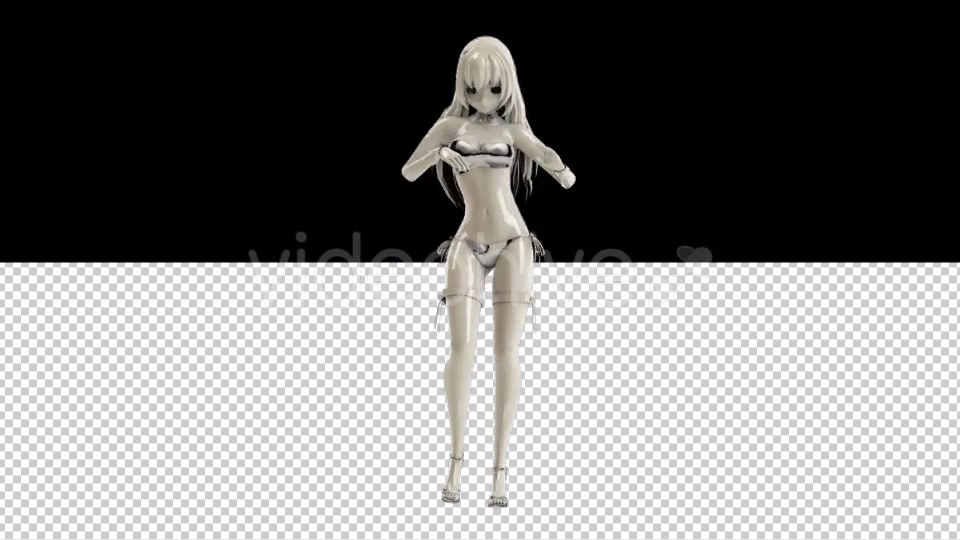 Robot Manga Character Dancing Videohive 21420263 Motion Graphics Image 3