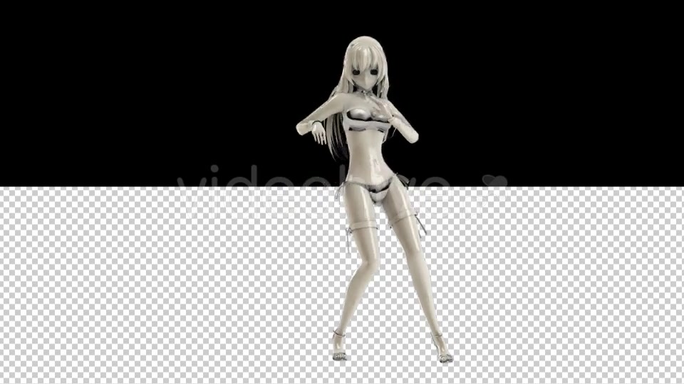 Robot Manga Character Dancing Videohive 21420263 Motion Graphics Image 4