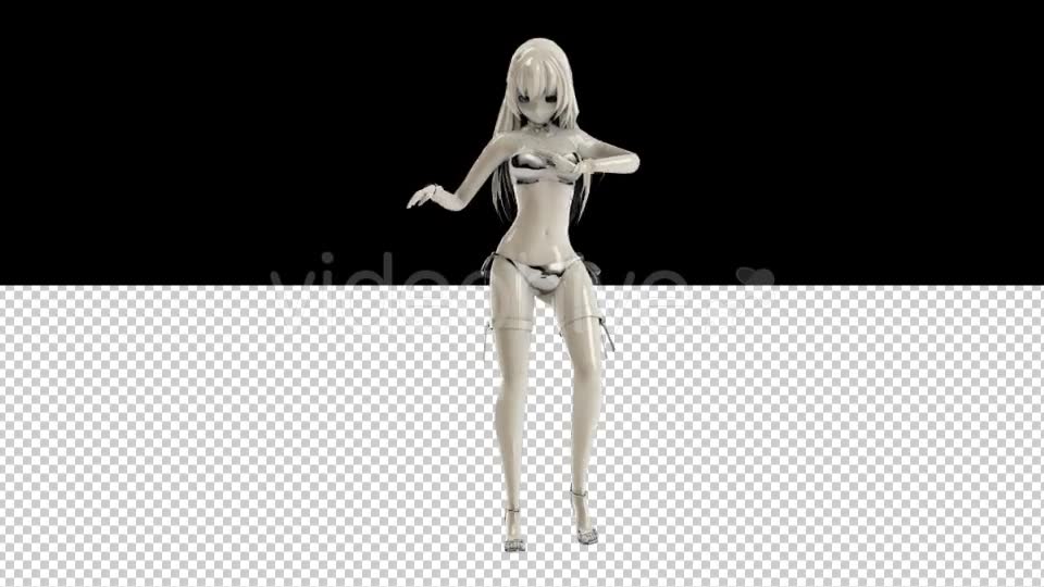 Robot Manga Character Dancing Videohive 21420263 Motion Graphics Image 6