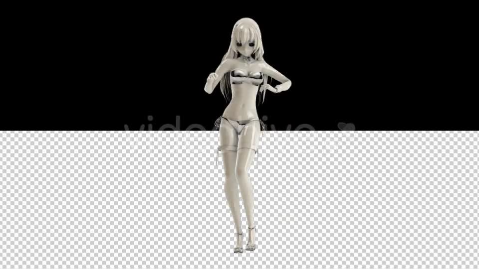 Robot Manga Character Dancing Videohive 21420263 Motion Graphics Image 7