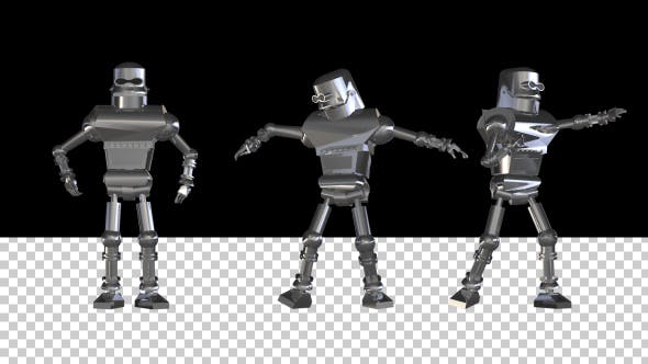 Robot Party Dance - Videohive Download 20018645