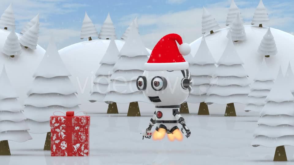 Robot SS2 Christmas Greetings Videohive 13853160 Motion Graphics Image 2