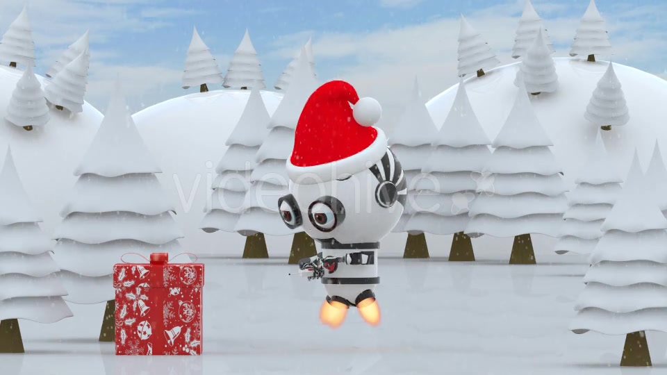 Robot SS2 Christmas Greetings Videohive 13853160 Motion Graphics Image 3