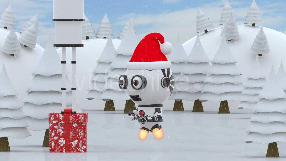 Robot SS2 Christmas Greetings Videohive 13853160 Motion Graphics Image 4