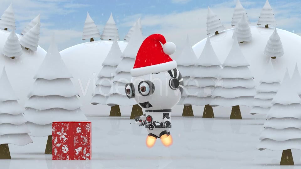 Robot SS2 Christmas Greetings Videohive 13853160 Motion Graphics Image 5