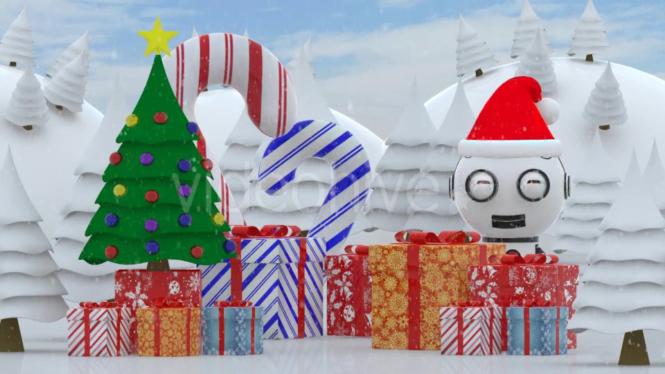 Robot SS2 Christmas Greetings Videohive 13853160 Motion Graphics Image 7