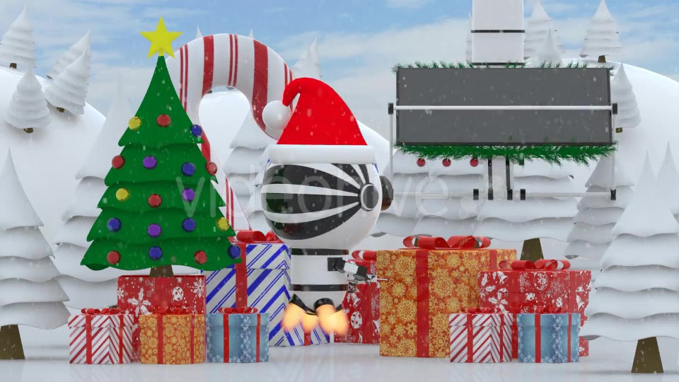 Robot SS2 Christmas Greetings Videohive 13853160 Motion Graphics Image 8
