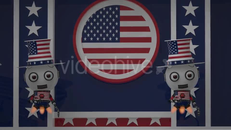 Robot SS2 USA Patriot Opener Videohive 11561453 Motion Graphics Image 1