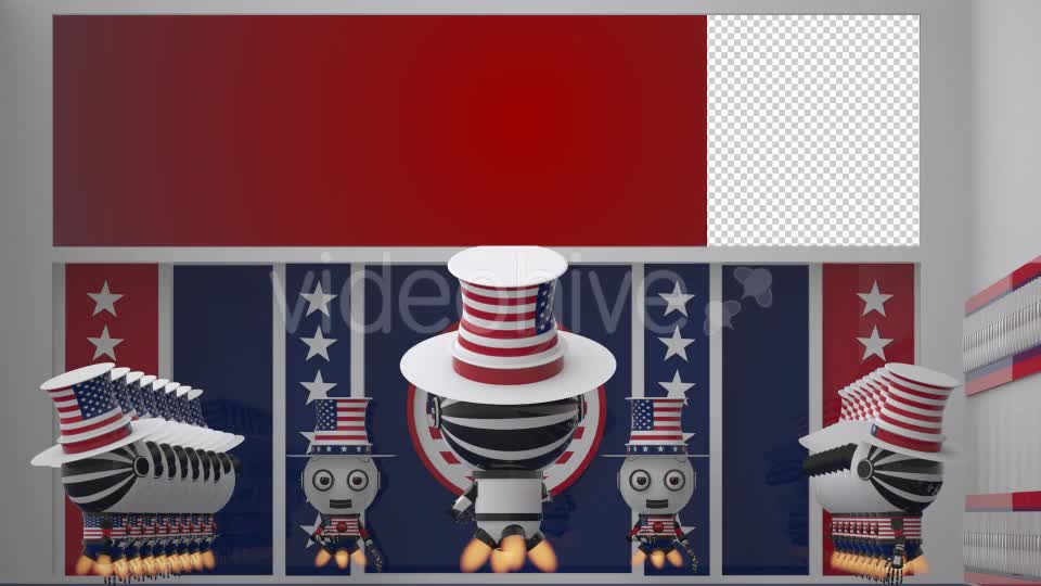 Robot SS2 USA Patriot Opener Videohive 11561453 Motion Graphics Image 13