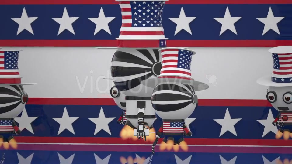Robot SS2 USA Patriot Opener Videohive 11561453 Motion Graphics Image 8