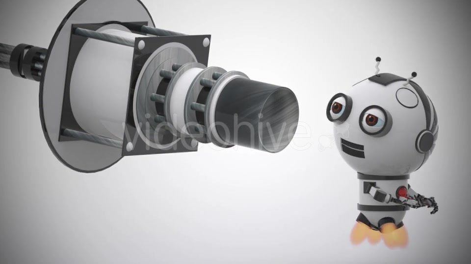 Robot SS2 Wall Destruction 2 Videohive 12145189 Motion Graphics Image 4