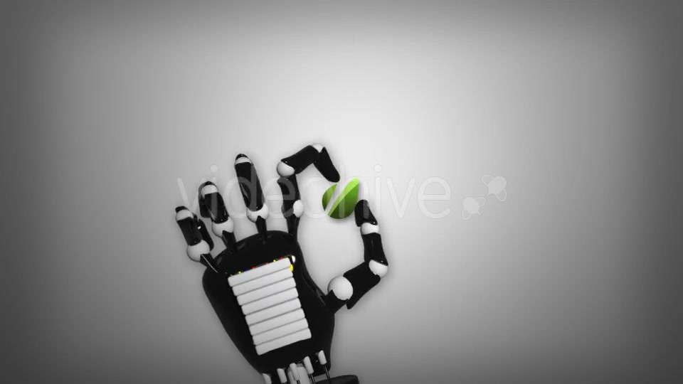 Robotic Hand Touch Screen Animation Videohive 9325325 Motion Graphics Image 11