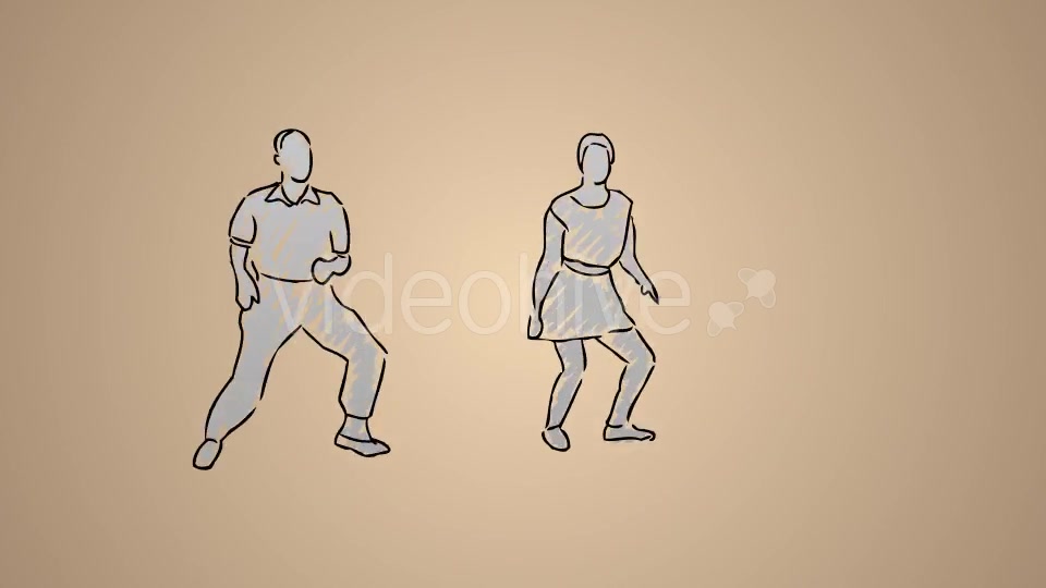 Rock n Roll Couple Dance Videohive 20233599 Motion Graphics Image 3