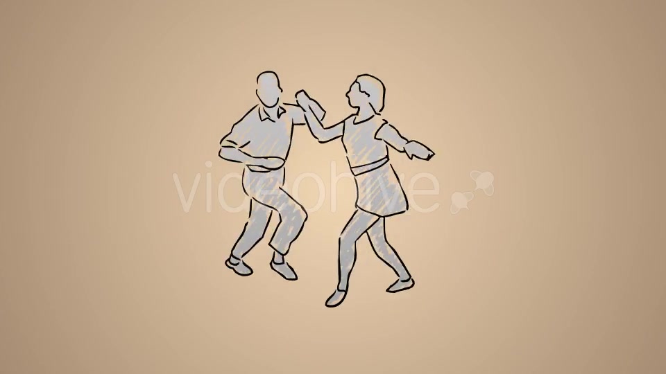 Rock n Roll Couple Dance Videohive 20233599 Motion Graphics Image 6