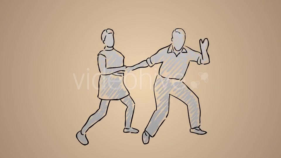 Rock n Roll Couple Dance Videohive 20233599 Motion Graphics Image 7