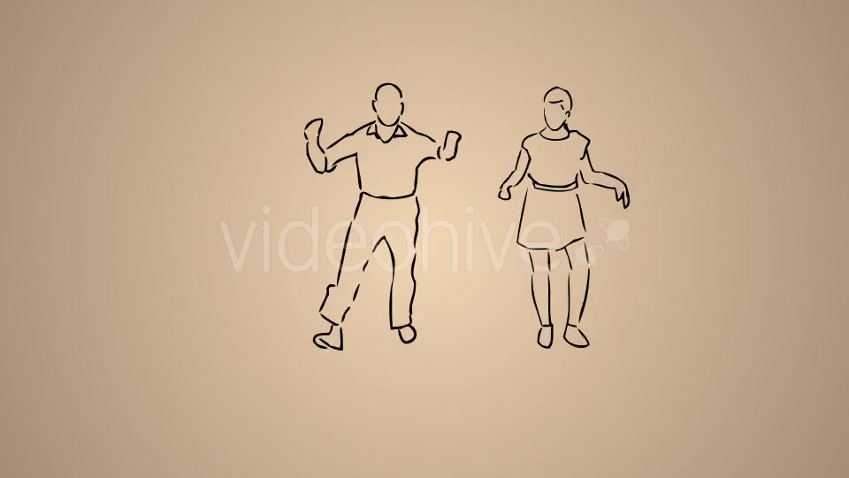 Rock n Roll Couple Dance Videohive 20233599 Motion Graphics Image 9