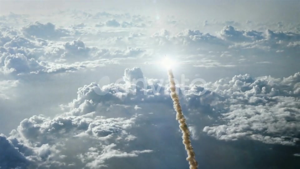 Rocket Launching into Space Videohive 23673253 Motion Graphics Image 4