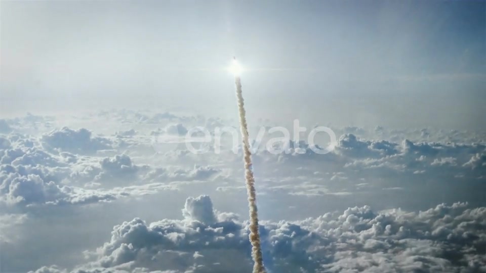 Rocket Launching into Space Videohive 23673253 Motion Graphics Image 8