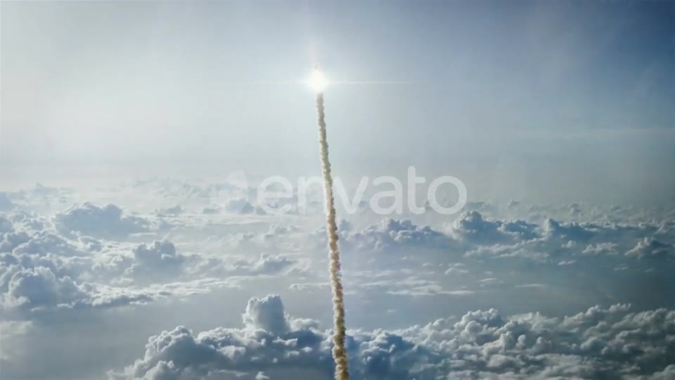 Rocket Launching into Space Videohive 23673253 Motion Graphics Image 9