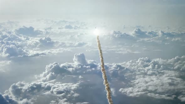 Rocket Launching into Space - Videohive 23673253 Download