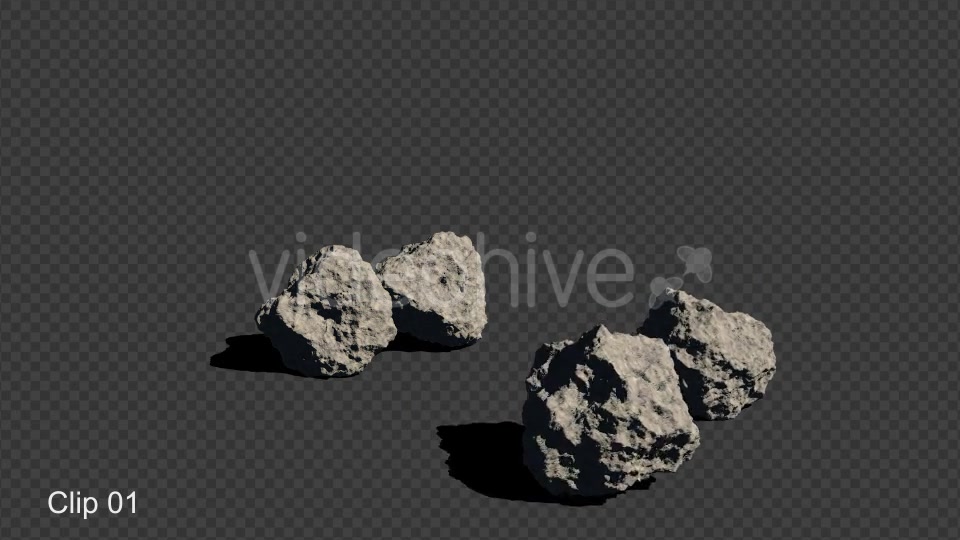 Rocks Falling Videohive 21249045 Motion Graphics Image 5