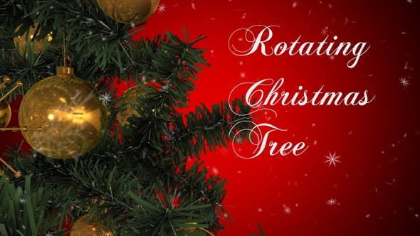 Rotating Christmas Tree - 22935986 Download Videohive
