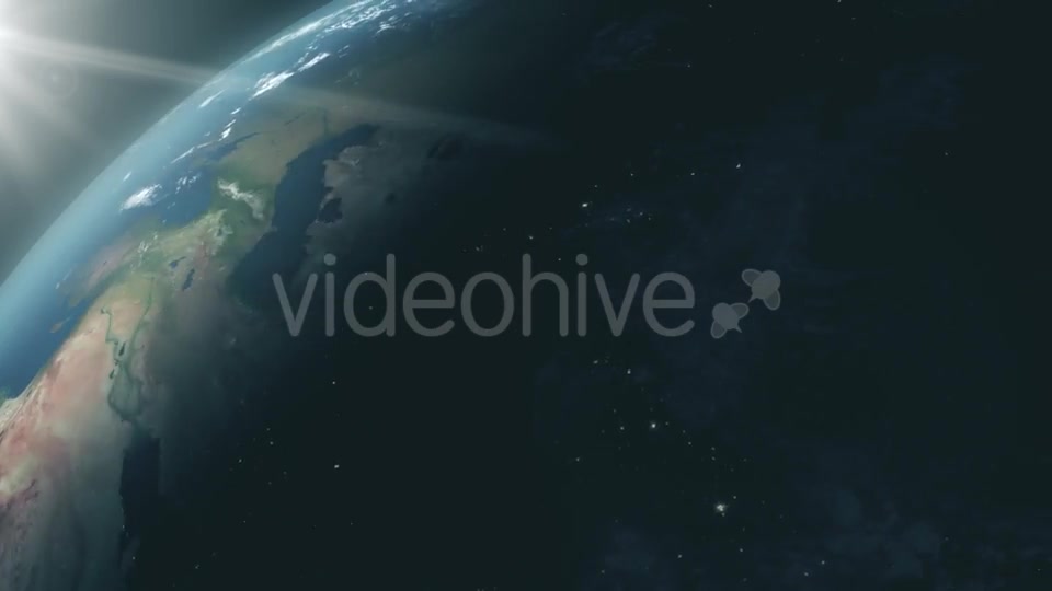 Rotating Earth Globe View From Space Videohive 19511897 Motion Graphics Image 8
