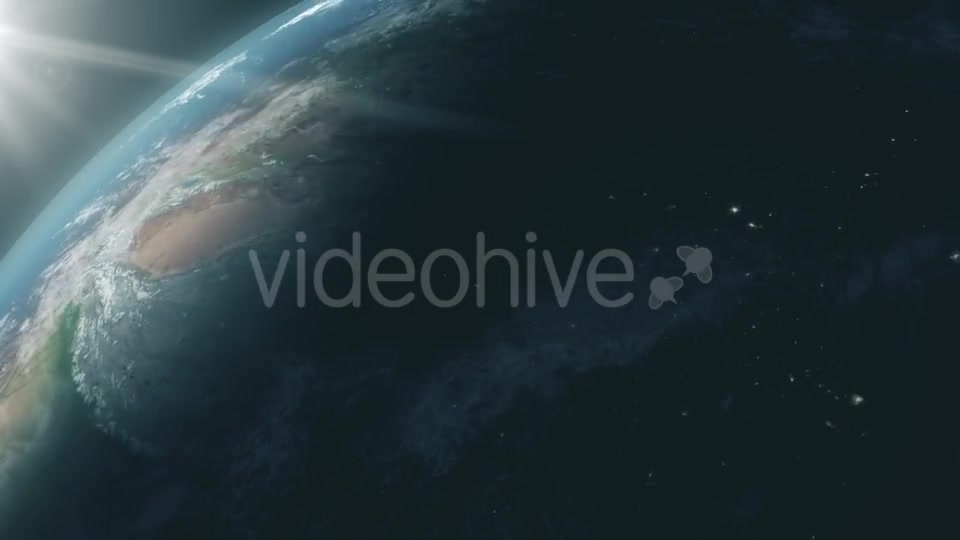 Rotating Earth Globe View From Space Videohive 19511897 Motion Graphics Image 9