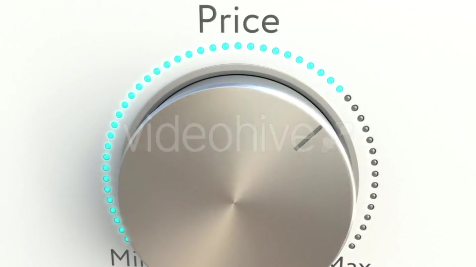 Rotating Knob with Price Inscription Videohive 19845081 Motion Graphics Image 4