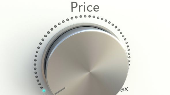 Rotating Knob with Price Inscription - Download 19845081 Videohive