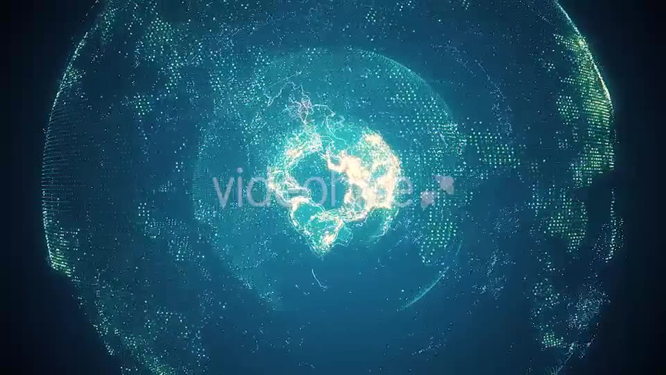 Rotating Looped Blue Planet Earth HD Videohive 18683431 Motion Graphics Image 2