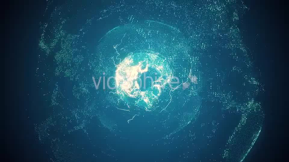 Rotating Looped Blue Planet Earth HD Videohive 18683431 Motion Graphics Image 7