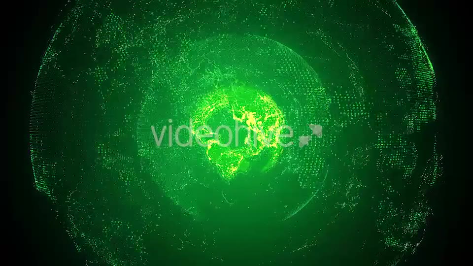 Rotating Looped Green Planet Earth HD Videohive 18670007 Motion Graphics Image 2
