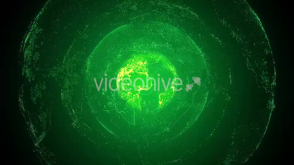 Rotating Looped Green Planet Earth HD Videohive 18670007 Motion Graphics Image 6