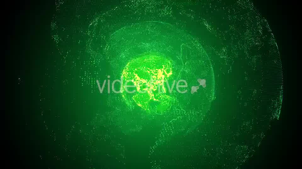 Rotating Looped Green Planet Earth HD Videohive 18670007 Motion Graphics Image 8