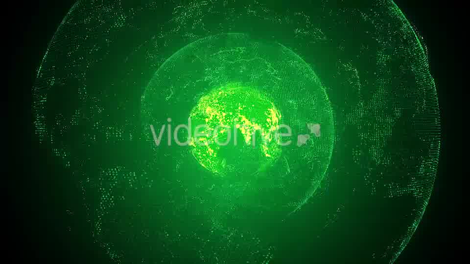 Rotating Looped Green Planet Earth HD Videohive 18670007 Motion Graphics Image 9