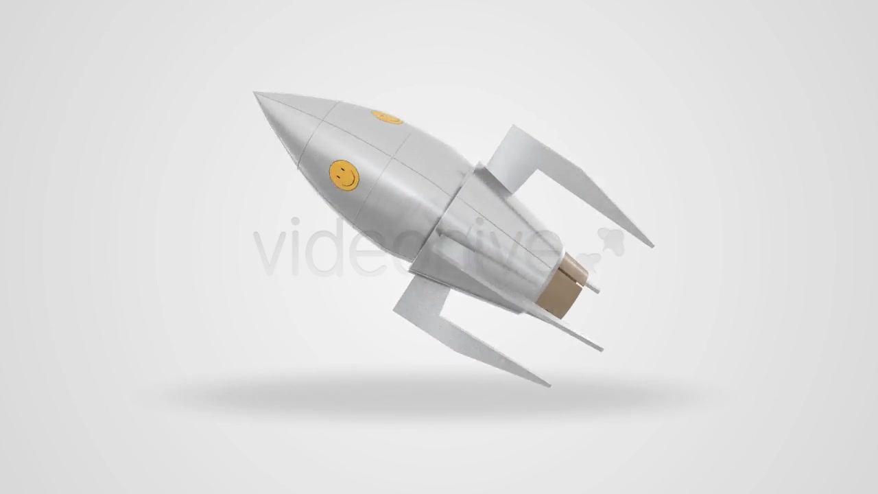 Rotating Rocket Videohive 7036435 Motion Graphics Image 4