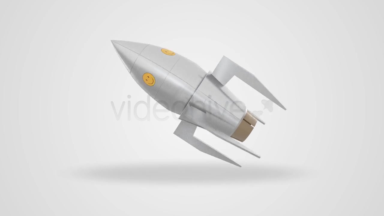 Rotating Rocket Videohive 7036435 Motion Graphics Image 6