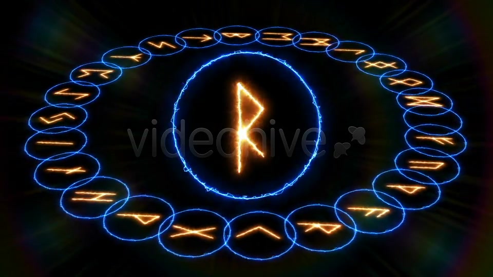 Runic Alphabets Videohive 21058549 Motion Graphics Image 3