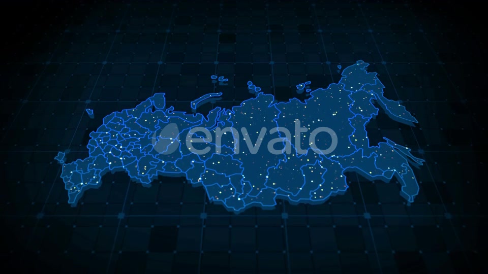 Russia Map 4k Videohive 23647189 Motion Graphics Image 4